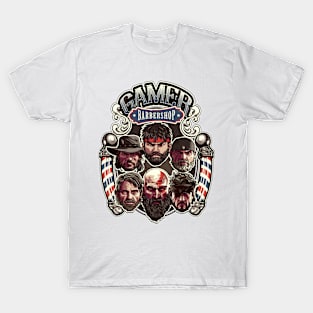 Gamer Barbershop T-Shirt